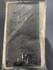 TOUGH GUY 1TZF4 Dust Mop,Gray/White,Cotton. 2 For The Price Of One