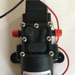 DC 12V Diaphragm Pump 60W 5 L/Min 0.8 MPA Self Priming Good Pumps Rohs Motor