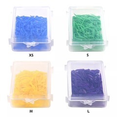 100 Pcs/Box Disposable Plastic Wave Shape Dental Wedges Teeth Wedge Tooth Gap