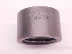 SHOP MADE 2 5/8 VERMEER API PIPE THREAD RING GAGE 2.625 45 X 30 DEGREES