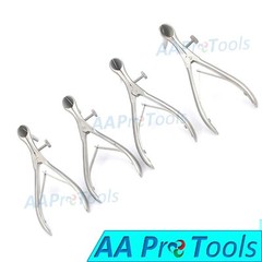 4 KILLIAN Septum Nasal Speculum 6″ Blades Size 2″, 2.5″, 3″ & 3.5″ Ent Tools