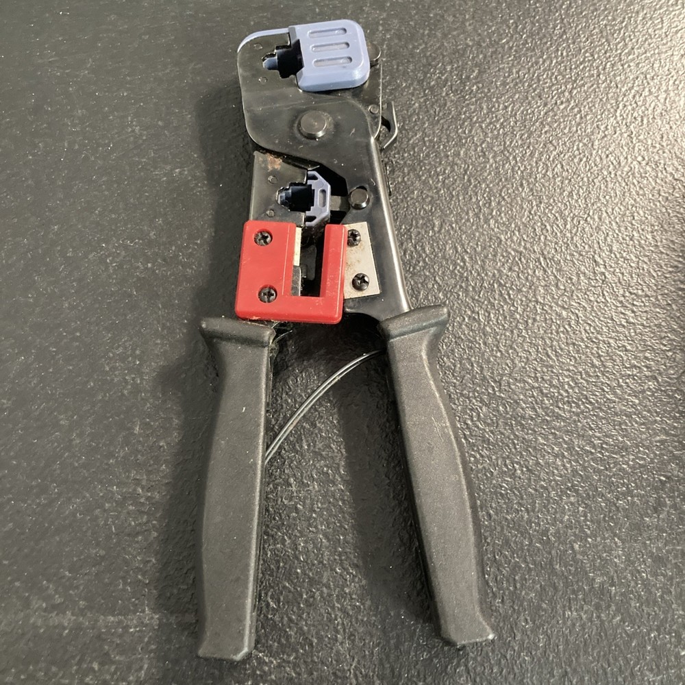 RJ45(Network)RJ11(phone)RJ12 Ethernet Cat6 5e end Crimp/Crimper/Crimping Tool