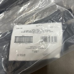 Case of 1000 – Thomas & Betts CSS-135 Deltec® Cable Support Strap 13.5″ x 0.5″
