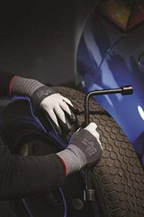 Mft Pro 381 Microporous Foam Nitrile Palm Coated General Purpose Safety Glove Wi