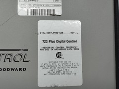 8280-5000 Woodward Digital Process Controller Panel Used