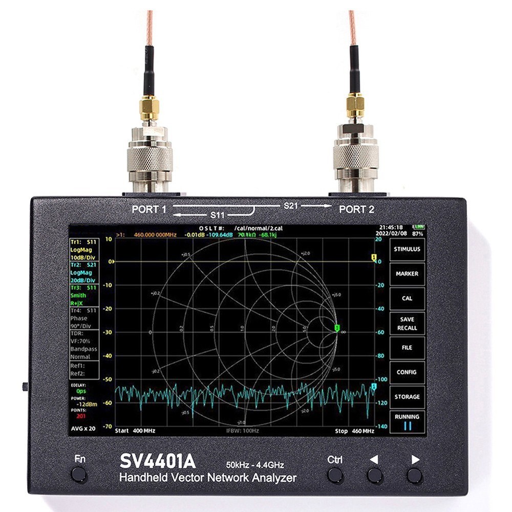 SV4401A VNA with 100dB Dynamic Range and USB Connectivity for Analysis