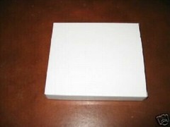 50 PCS MULTI CD CASE CARDBOARD WHITE MAILER, 1″ THICK, SF002