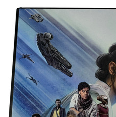 NEW Star Wars Rise of Skywalker Dual Hardcover Journal Rey Kylo Ren Dark v Light
