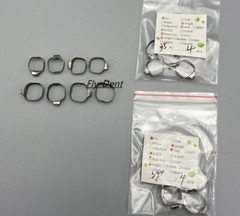 Dental Orthodontic 1st Rough Molar Bands with Buccal Tubes #29-44+ Roth 018/022