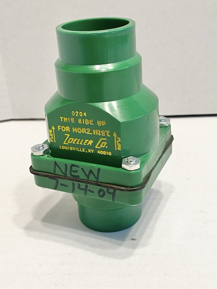 Zoeller 0204 PVC Plastic Check Valve 30-0181