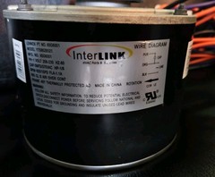ClimaTek Upgraded Condenser Fan Motor fits Lennox Armstrong Ducane 65G60 65G6001