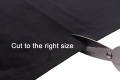 Self Adhesive Suede Look Microfiber Fabric Synthetic Leather for Car 39.4″ X 59″