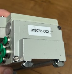 Numatics 239-1087 25 PIN SUB-D CONNECTOR SOLENOID VALVE MANIFOLD ASSEMBLY