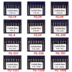 Dental Diamond /Carbide Steel Burs Drill Round For High Speed Handpiece /HP Burs