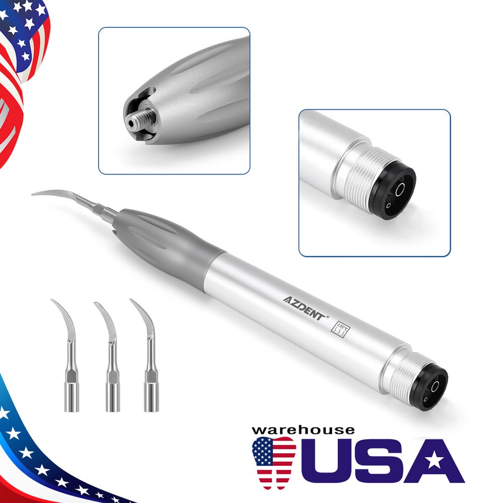 Dental High Speed LED Handpiece &Low Speed Handpiece with Air Scaler Kit 2/4H