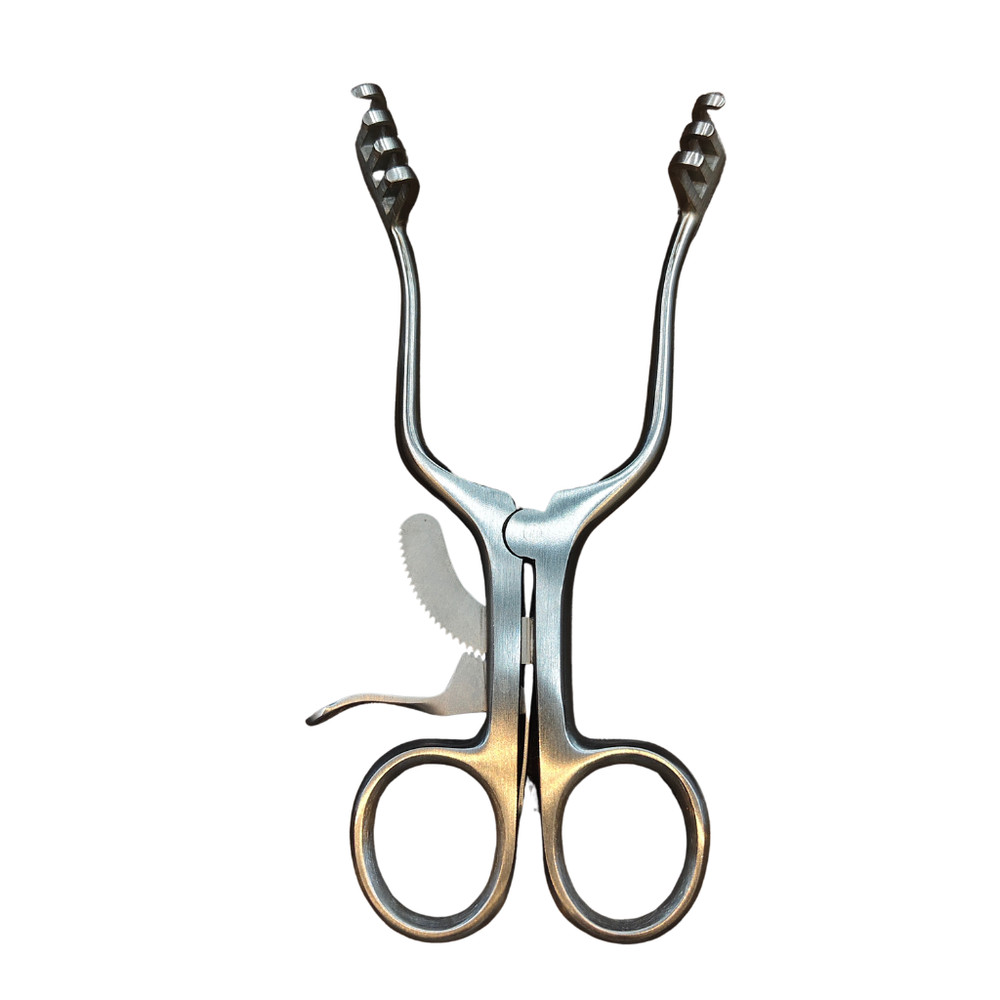 Set of 3 Weitlaner Retractors 8″ Self-Retaining Sharp 3×4 Teeth Surgical