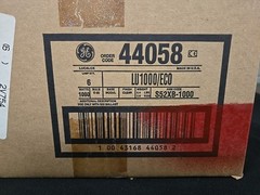 GE LU1000/ECO 1000W High Pressure Sodium Bulbs – Case of 6 – Many Available