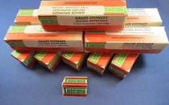 Dental Gauze Sponges 2″ X 2″ / 5 X 5 Cm Kit /10 Box /2000 Pcs TOSCANA