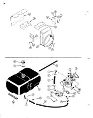 Tractor Service Parts Manual Fits 1978 Case 220 222 224 444 Compact Garden