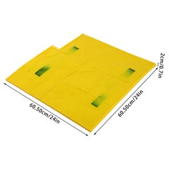 4PCS Concrete Texturing Skin 24×24″ Concrete Stamps Mats Set Concrete Stamping