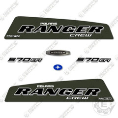 Fits Polaris Ranger 570 EFI Crew Decal Kit UTV – 7 YEAR OUTDOOR 3M VINYL!