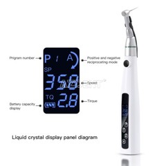 Dental Wireless LED Endo Motor 16:1 Contra Angle Endodontic Root Canal Treatment