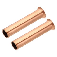 1/2″ (12.7mm) OD Copper Flare Tube Fitting for Refrigeration Plumbing, 2pcs