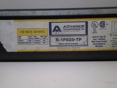 Advance R-1P825-TP Fluorescent Ballast for (1) F25T8, or FB24T8 Lamp