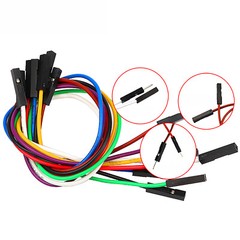 Dupont Jump Wire M-F M-M F-F Jumper Breadboard Cable Lead 10/20/30cm