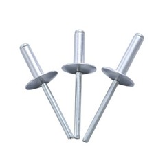 100-2000 PCS LARGE FLANGE ALUMINUM POP RIVETS 3/16″ X 3/4″ BIG HEAD STEEL