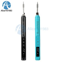 Portable Digital USB Smart Temperature Adjustable Soldering Iron 800mAh Battery