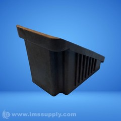 4 inch x 4 inch x 6 inch Black Angled Junction Box Mount USIP