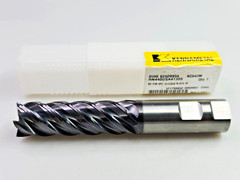 Kennametal 1″ x 1 x 3 x 6 R.015 Solid Carbide End Mill 5 Flute KC643M