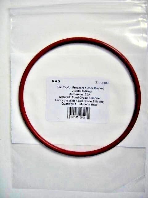 Taylor 017003 O-Rings / R&S 352T / Food Grade FDA Silicone Material