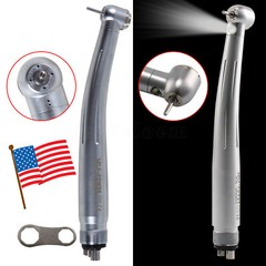 SELF-POWER Dental No-LED / LED E-generator High Speed Handpiece 4Hole Turbine