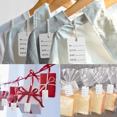 900 Pcs Price Tags, Clothes Size Tags Coupon Tags Making 1.38 inch x 1.77inch