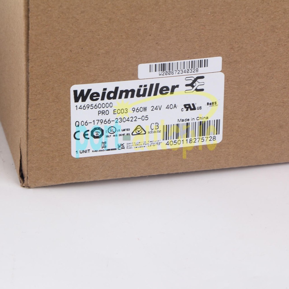 1PCS NEW Weidmüller Power Supply 1469560000 PRO ECO3 960W 24V 40A