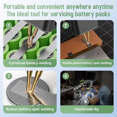 Awgem AS1 Portable Spot Welder 11 Gears Adjustable for 18650 Battery DIY Welding