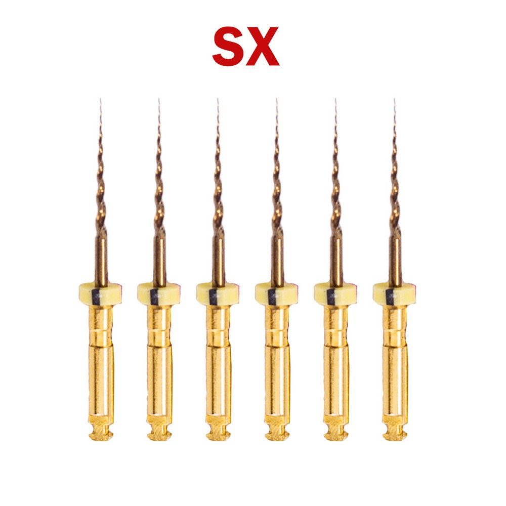 Dental Endo Rotary Files X-Pro Gold Taper NITI Endodontic Root Files Sx-F3 25MM