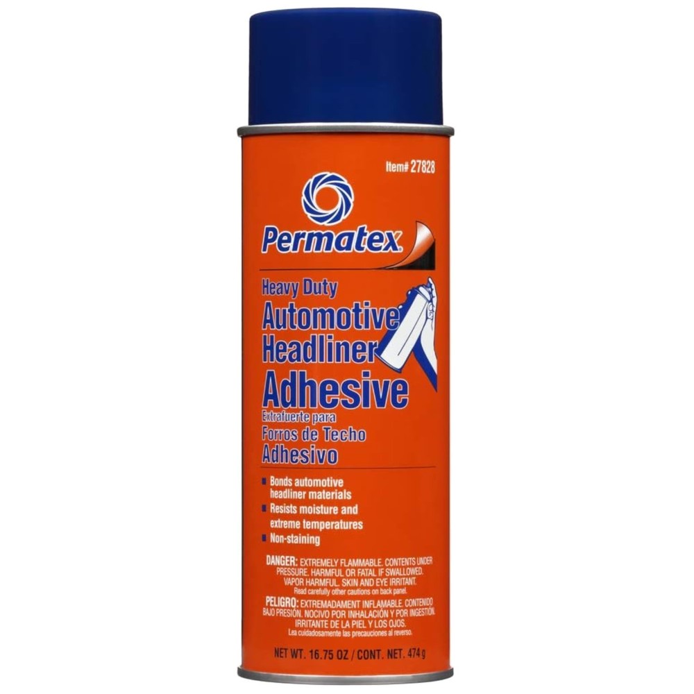 High-Strength Automotive Interior Adhesive – 16.75 Oz Spray Can, Water Resistant