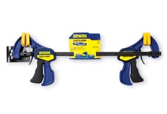 Irwin 1964745 100 lbs. Force Resin Quick-Grip Bar Clamp 12 x 2-7/16 D in.