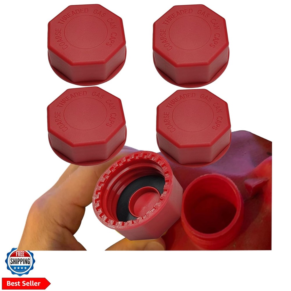 5 Gallon Gas Can Caps Replacement Fits 1/2/3/5 Gallon Gas Cans | Portable Gas…