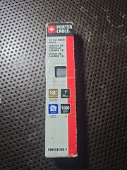 PORTER-CABLE PBN18100-1 – 25mm / 1-Inch 18 Gauge Brad Nails, 1000-Pack