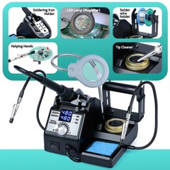 YIHUA 926LED-IV 60W Dual Digital Soldering Station Kit PID-Temperaturregelung