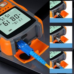 Optical Power Meter Optical Fiber Cable Tester Multimeter Tool with LED Light