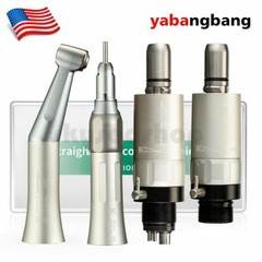 NSK Style Dental Slow Speed Handpiece Straight Contra Angle Air Motor 2/4H exter