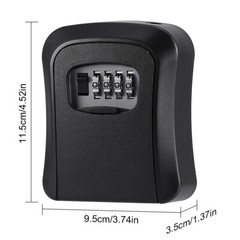 Key Storage Lock Real Estate Lock Box Realtor Guard Combination Over knob US
