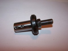 Motor Arbor 3 1/2” Length, 1 7/8″ Treads, 1/2″x 20TPI Threads, Adapter, #P452