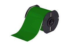 Brady All Weather Perm Adhesive Vinyl Label Tape for B30 Printers 4” x 100 Green