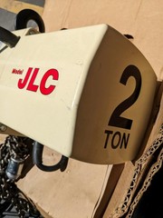 COFFING 08249W JLC4008-1-20 2-TON 8 FPM ELECTRIC CHAIN HOIST HOOK MOUNTED NEW B2